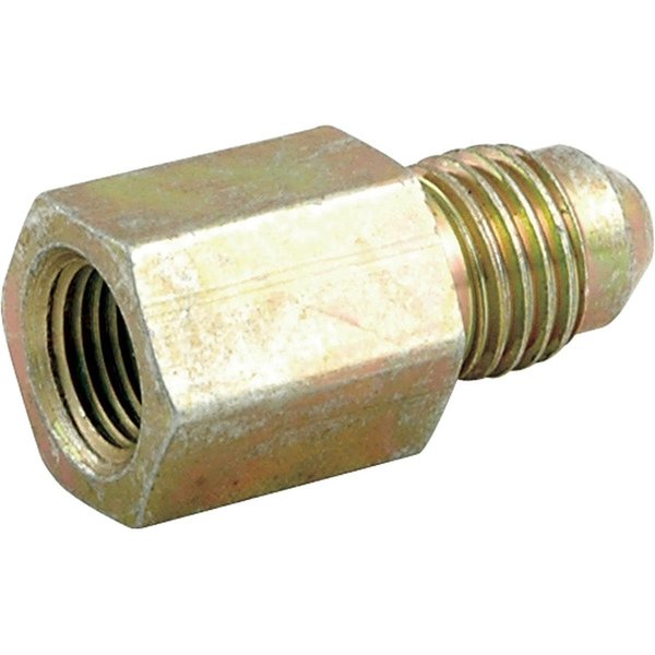 Power House 4 AN to 0.125 NPT Female Adapter Fitting, Gold & Zinc Plated PO2458537